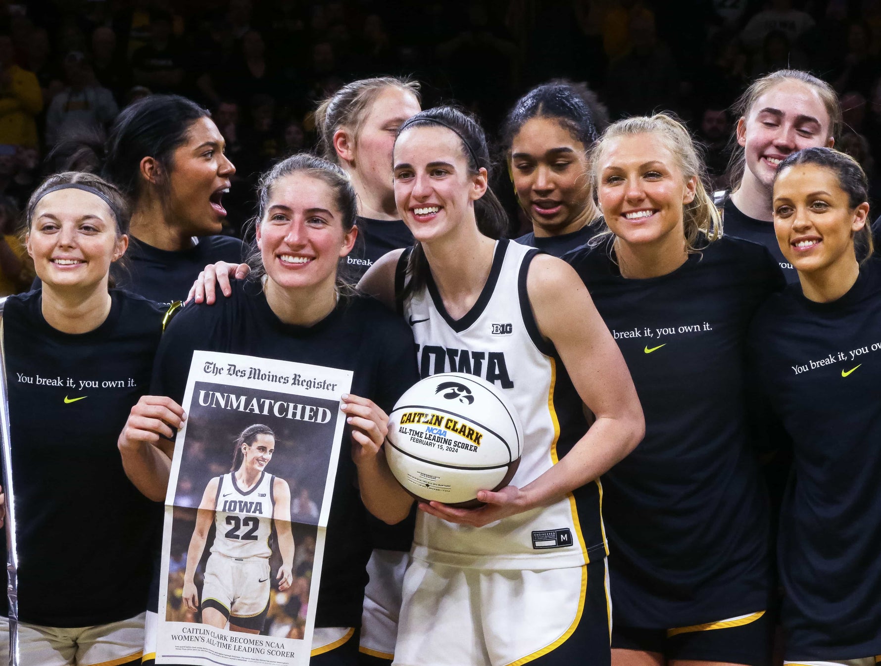 Unmatched: Caitlin Clark’s Remarkable Journey, From Her Iowa High School Career to Breaking Collegiate Records and Captivating the Nation