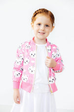 Unicorn Kitties Satin Jacket - Image 4