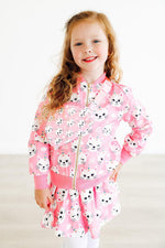 Unicorn Kitties Satin Jacket - Image 5