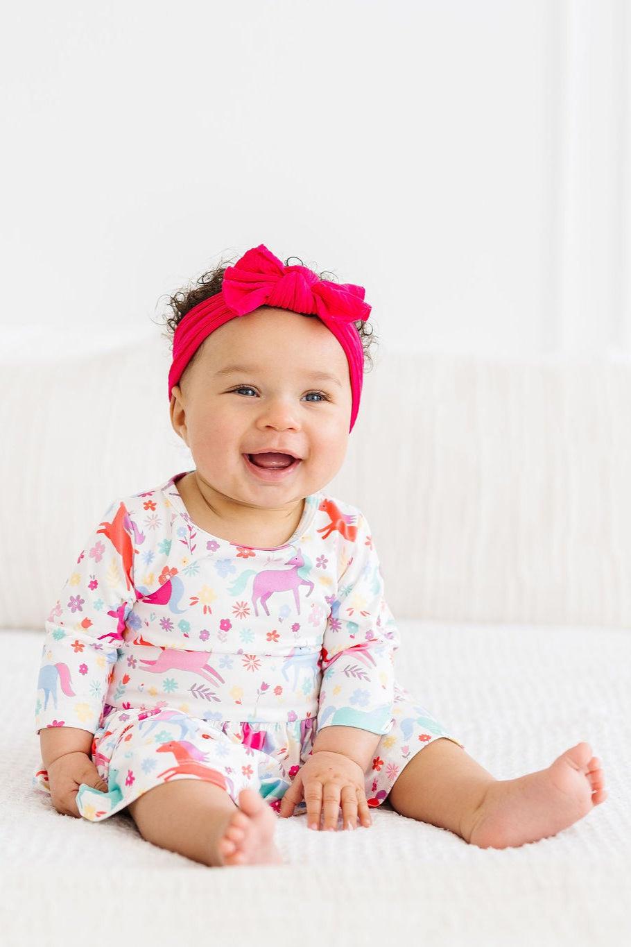 Unicorn Wish 3/4 Sleeve Twirl Bodysuit - Image 2