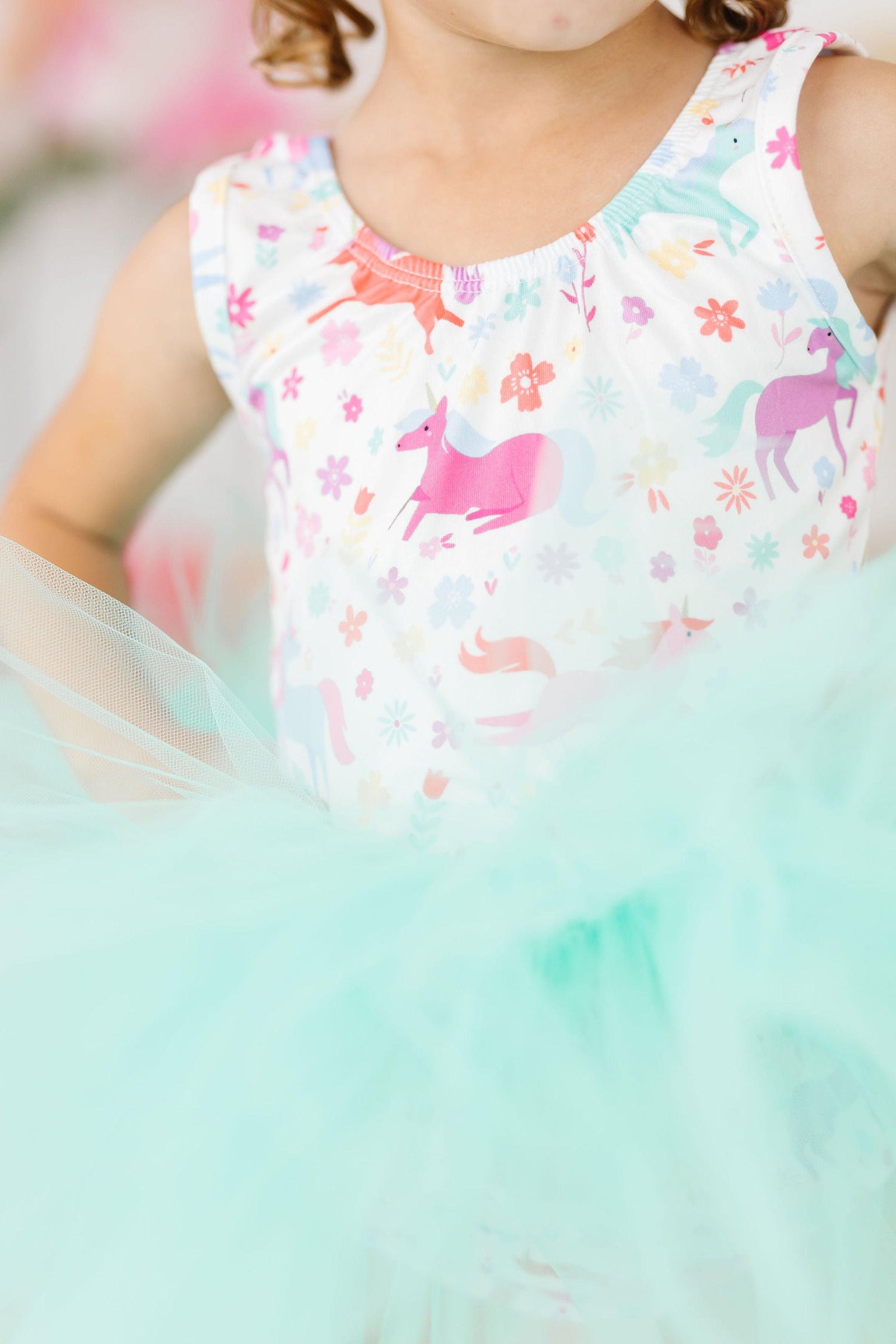 Unicorn Wish Tank Tutu Leotard - Image 2