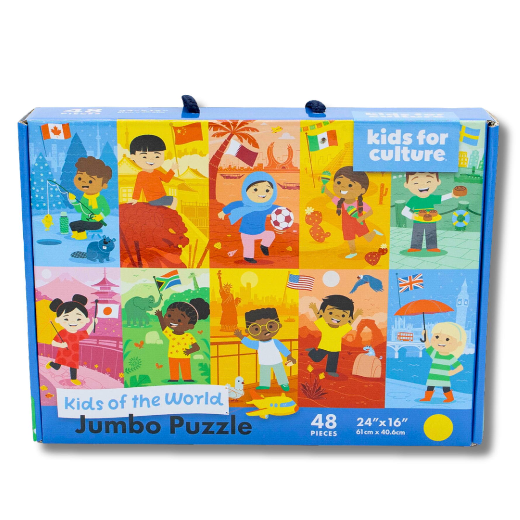 Kids of the World: Jumbo Puzzle - 48 Pieces