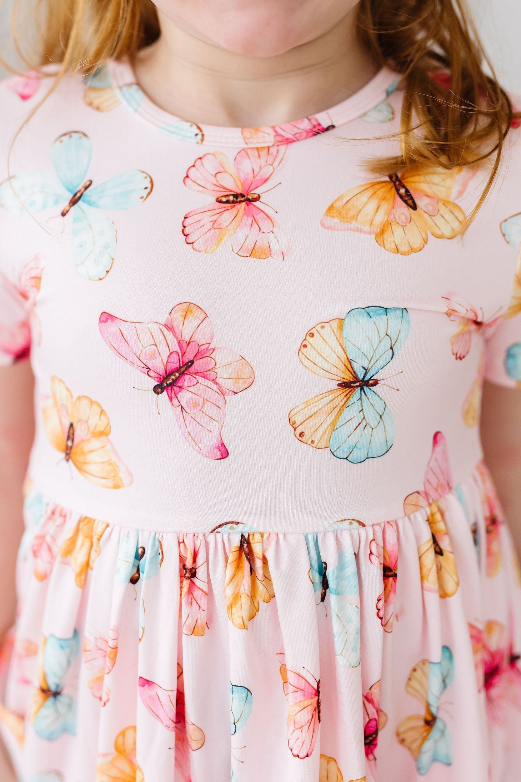 Butterfly Kisses S/S Pocket Twirl Dress - Image 10