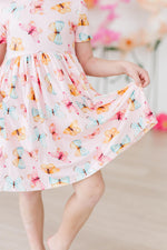 Butterfly Kisses S/S Pocket Twirl Dress - Image 2