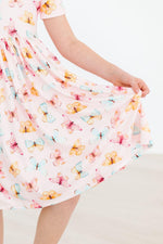 Butterfly Kisses S/S Pocket Twirl Dress - Image 3