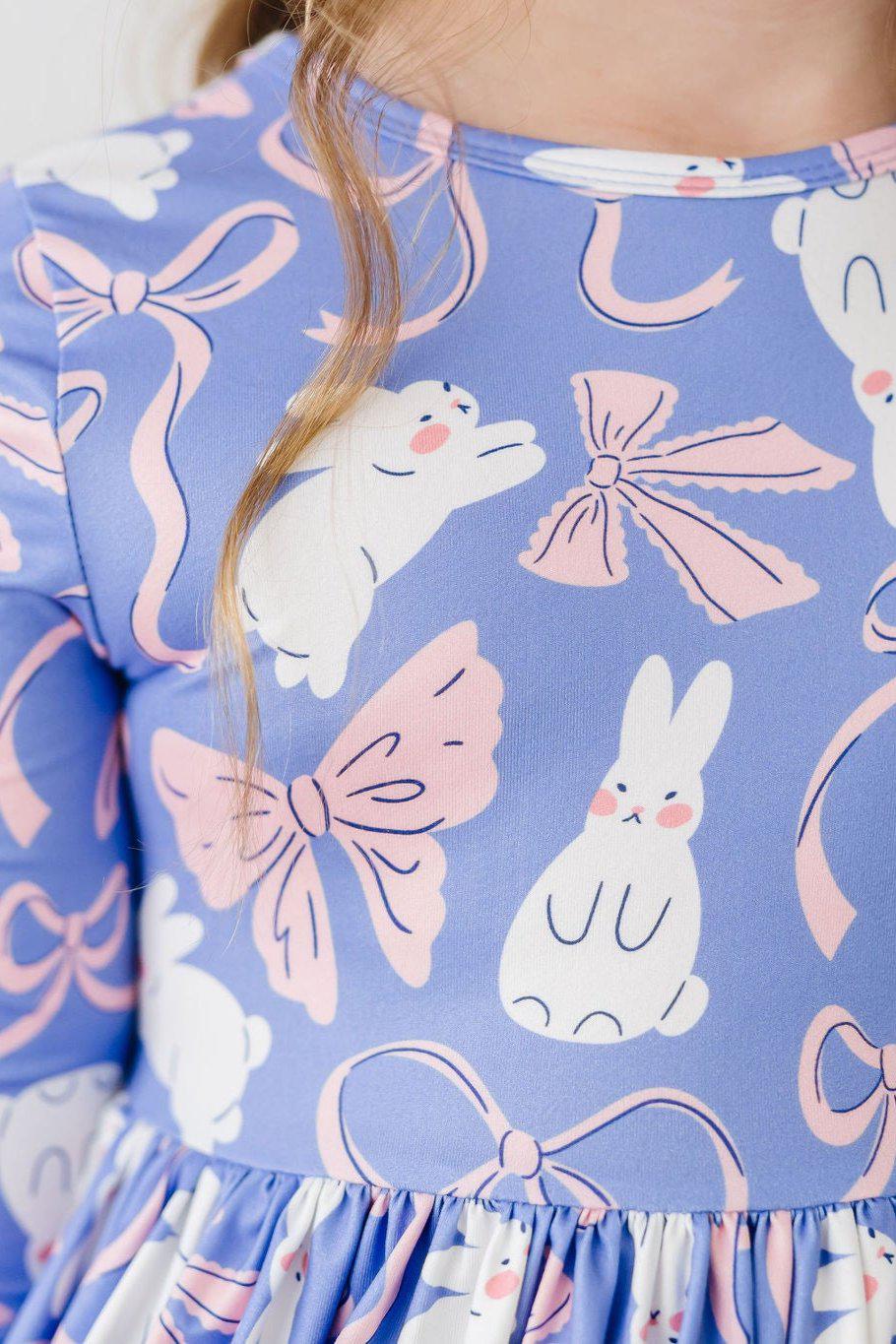 Hop, Skip & Twirl 3/4 Sleeve Pocket Twirl Dress - Image 3