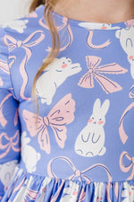 Hop, Skip & Twirl 3/4 Sleeve Pocket Twirl Dress - Image 3