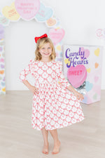 Lovebug 3/4 Sleeve Ruffle Twirl Dress - Image 4