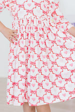 Lovebug 3/4 Sleeve Ruffle Twirl Dress - Image 5