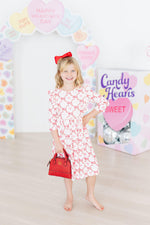 Lovebug 3/4 Sleeve Ruffle Twirl Dress - Image 9