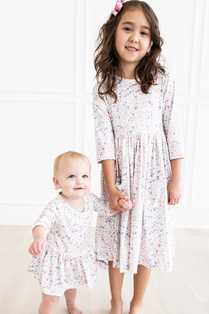 One in a Million 3/4 Sleeve Pocket Twirl Dress - Image 2