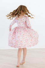 Springtime Bunnies 3/4 Sleeve Pocket Twirl Dress - Image 6
