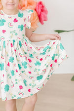 Top of the Mornin' Flutter Sleeve Twirl Dress - Image 4