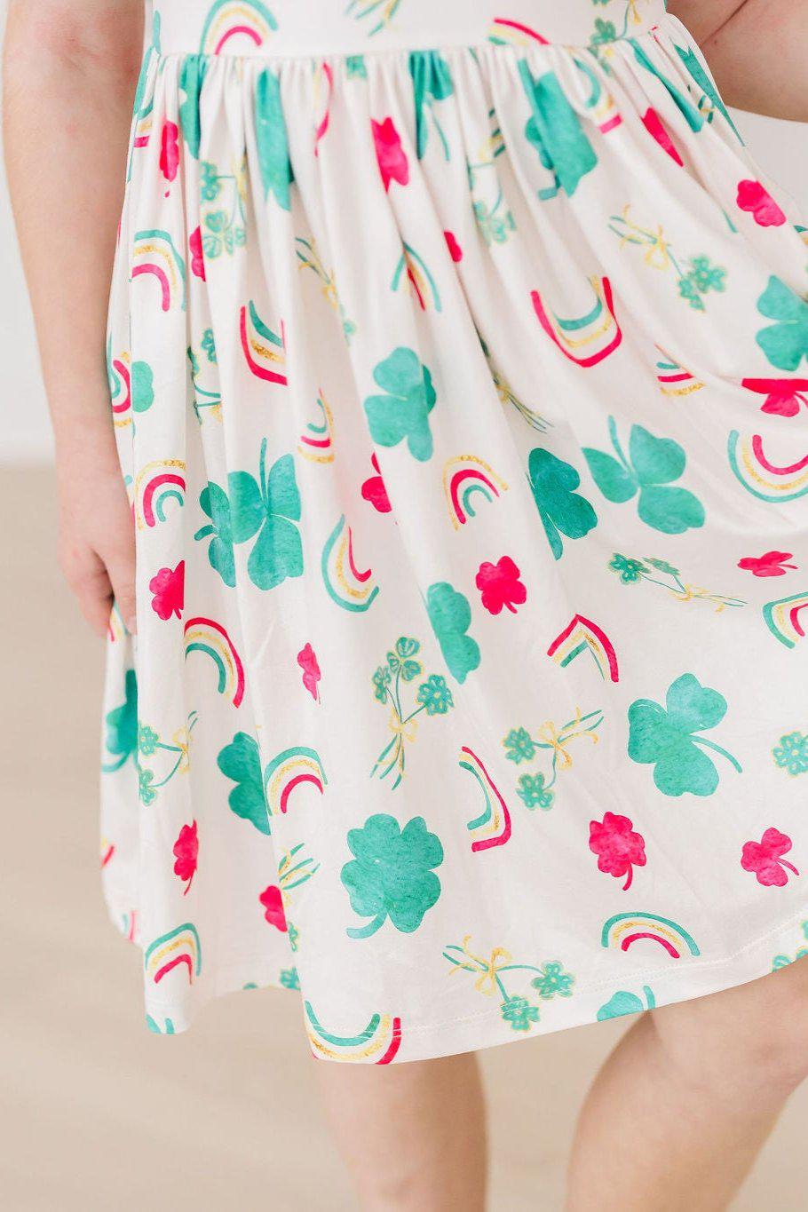 Top of the Mornin' Flutter Sleeve Twirl Dress - Image 5