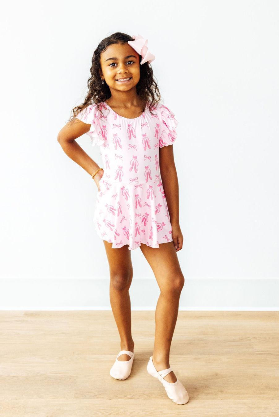 Twirling en Pointe S/S Twirl Leotard - Image 3