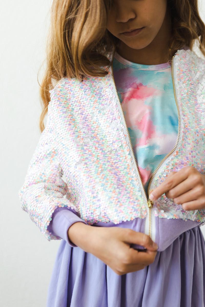 Unicorn Flip Sequin Jacket - Image 3