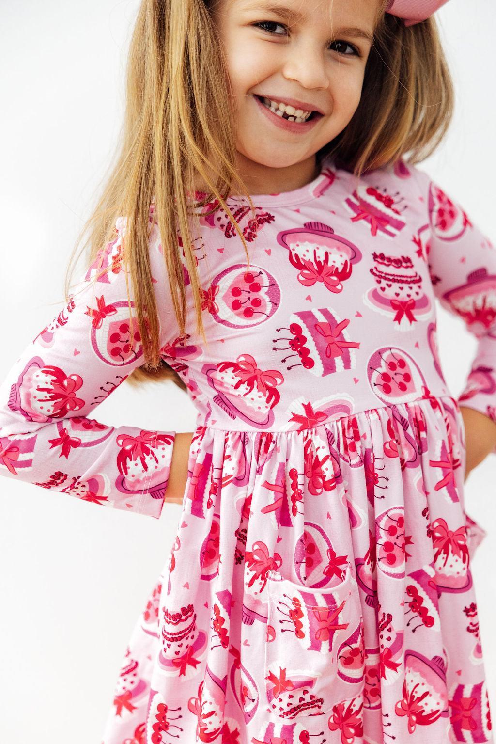 Vintage Cakes L/S Pocket Twirl Dress - Image 4