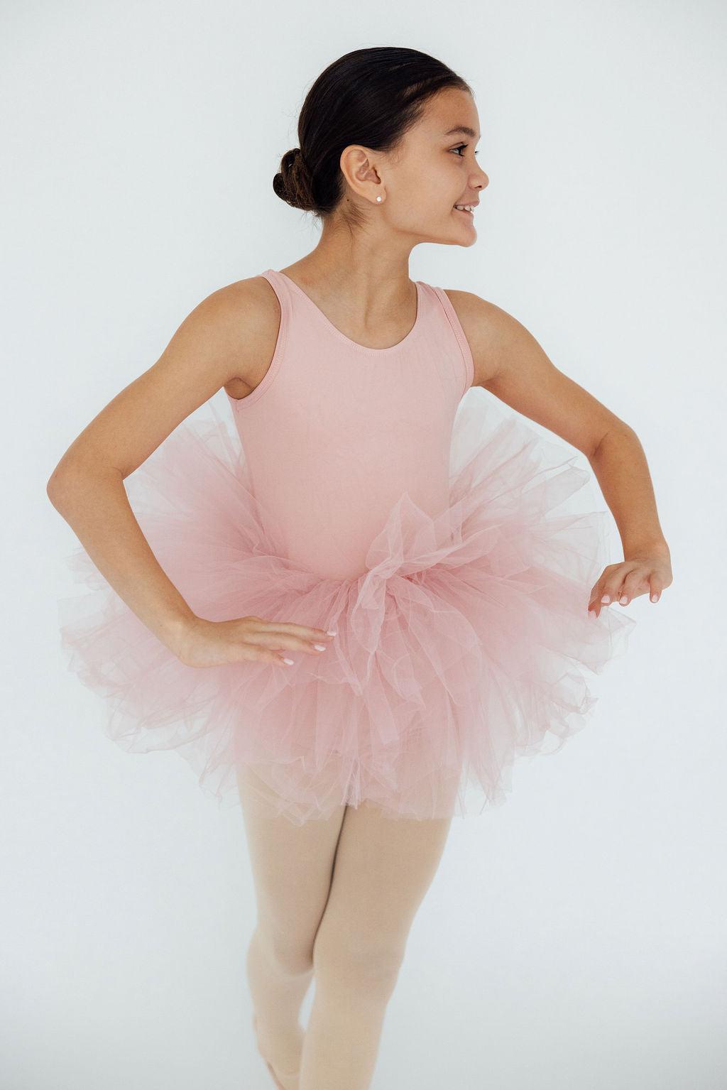 Vintage Pink Tank Tutu Leotard - Image 4