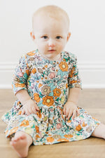 Vintage Vibes 3/4 Sleeve Twirl Bodysuit - Image 5