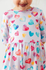 Watercolor Kisses Wide Leg Jumpsuit - Image 3