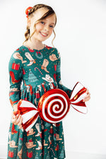 Western Wonderland L/S Pocket Twirl Dress - Image 5