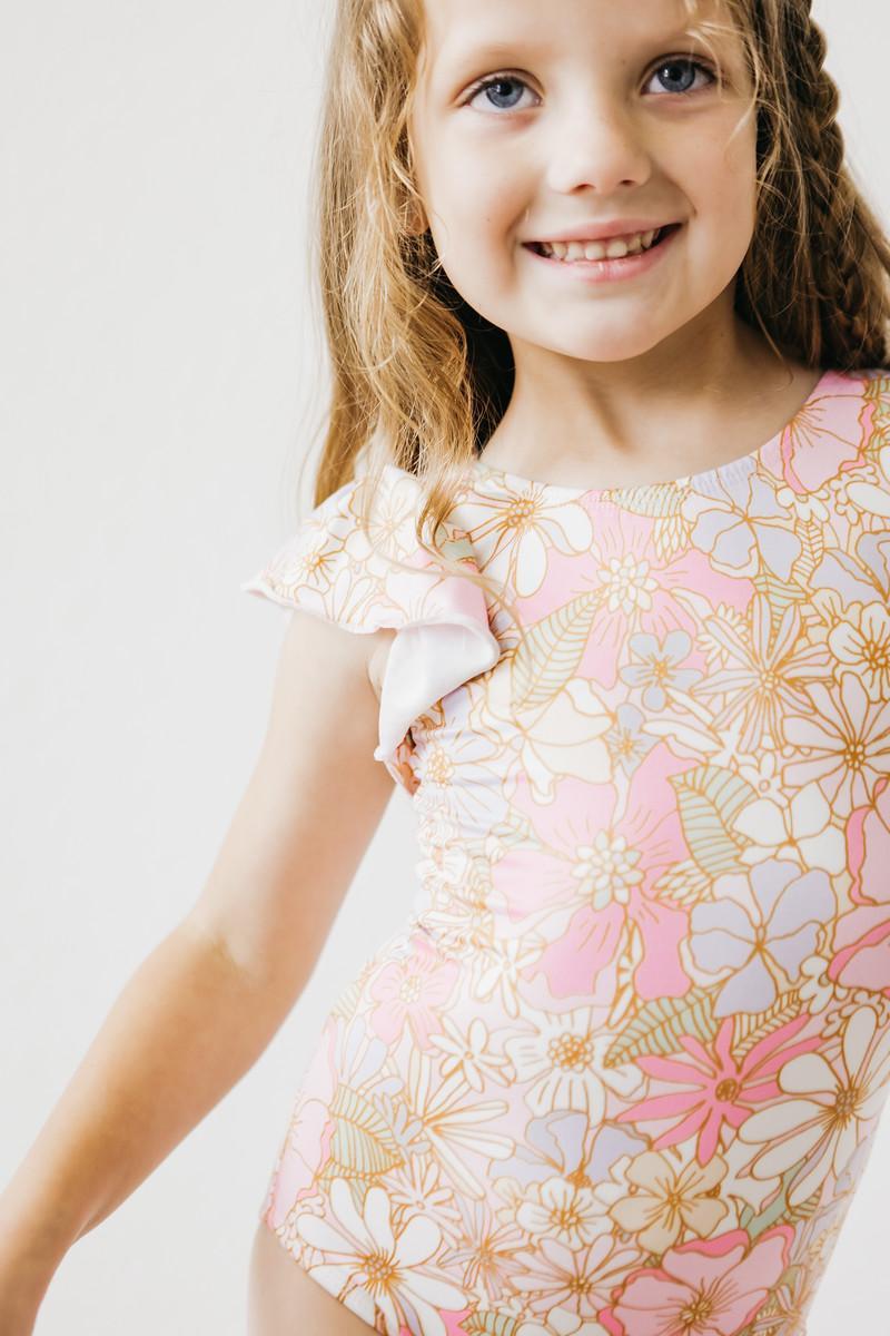 What's Up Buttercup S/S Flutter Sleeve Leotard - Image 2