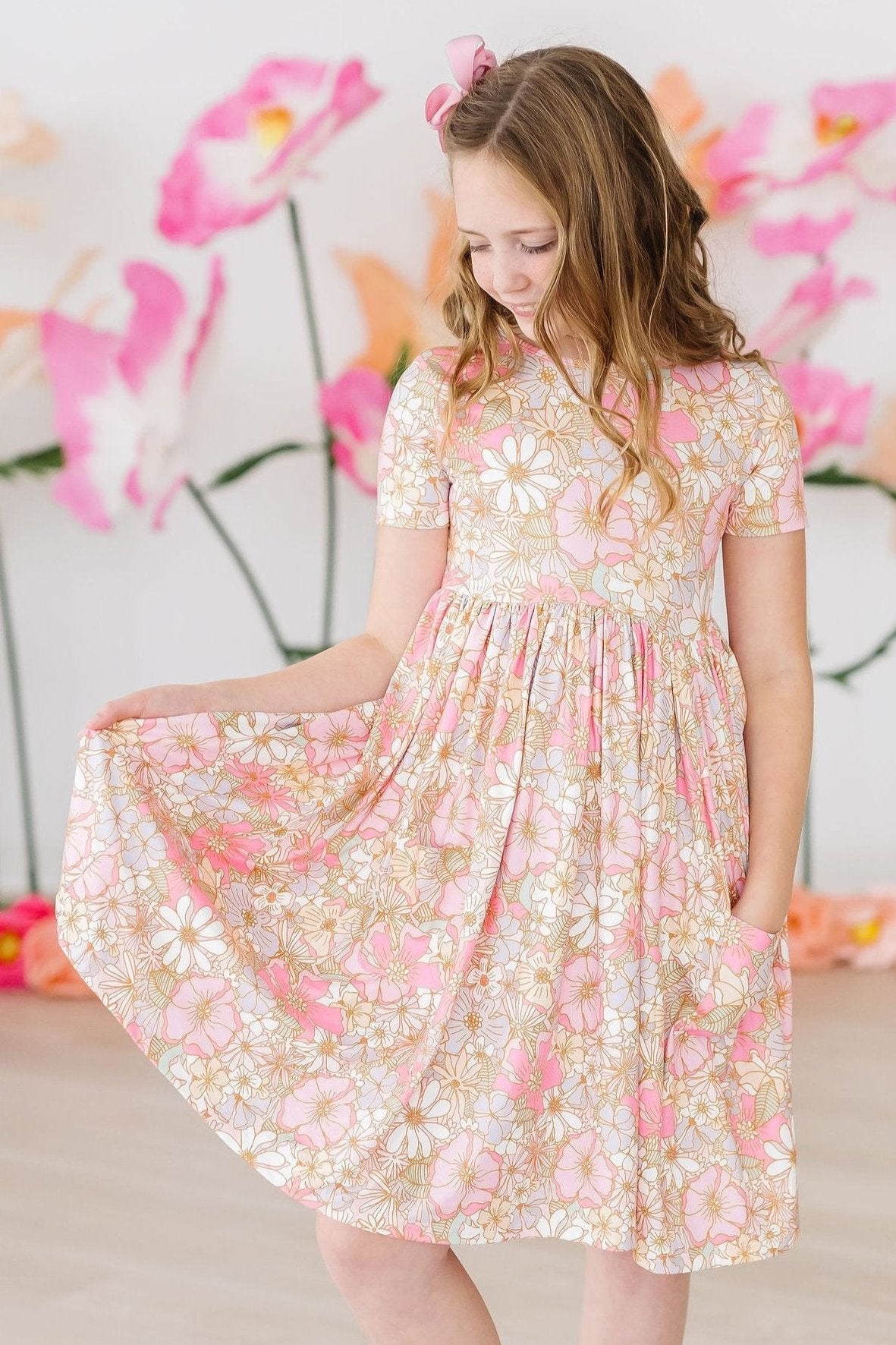 What's Up Buttercup S/S Pocket Twirl Dress - Image 3