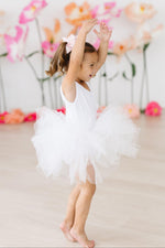 White Tank Tutu Leotard - Image 4