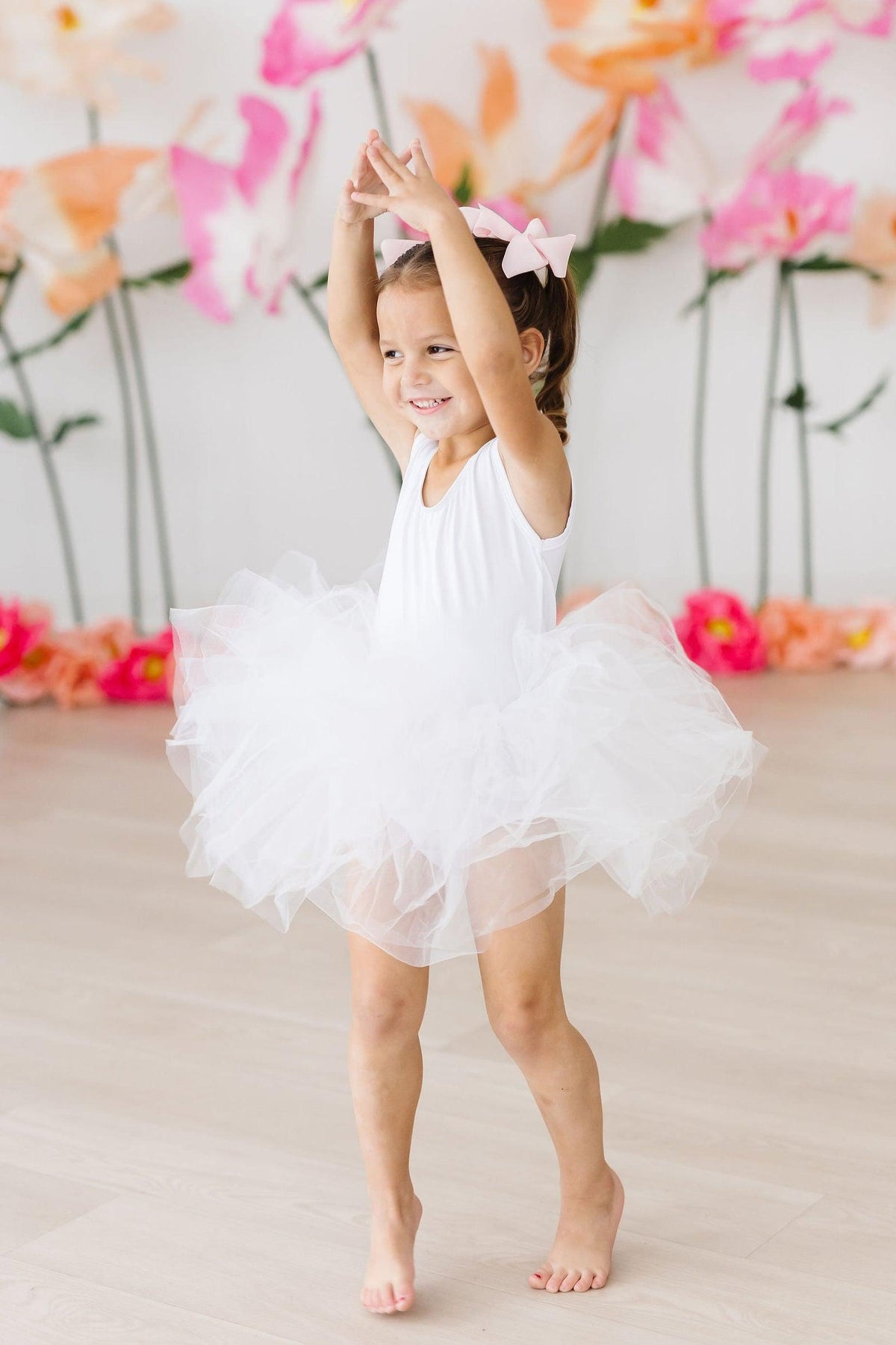 White Tank Tutu Leotard - Image 6