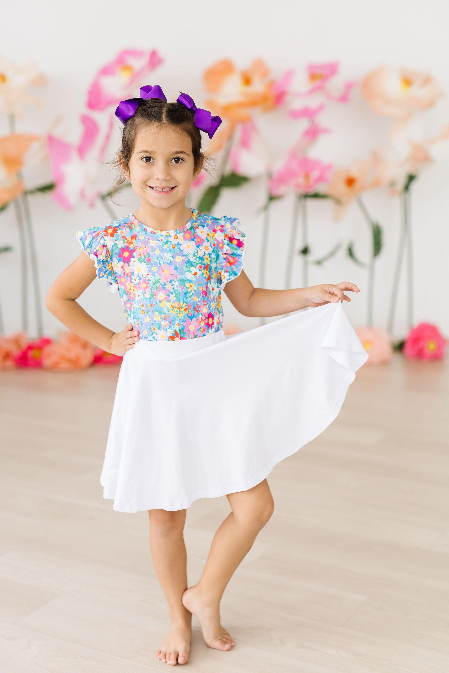 White Twirl Skort - Image 4