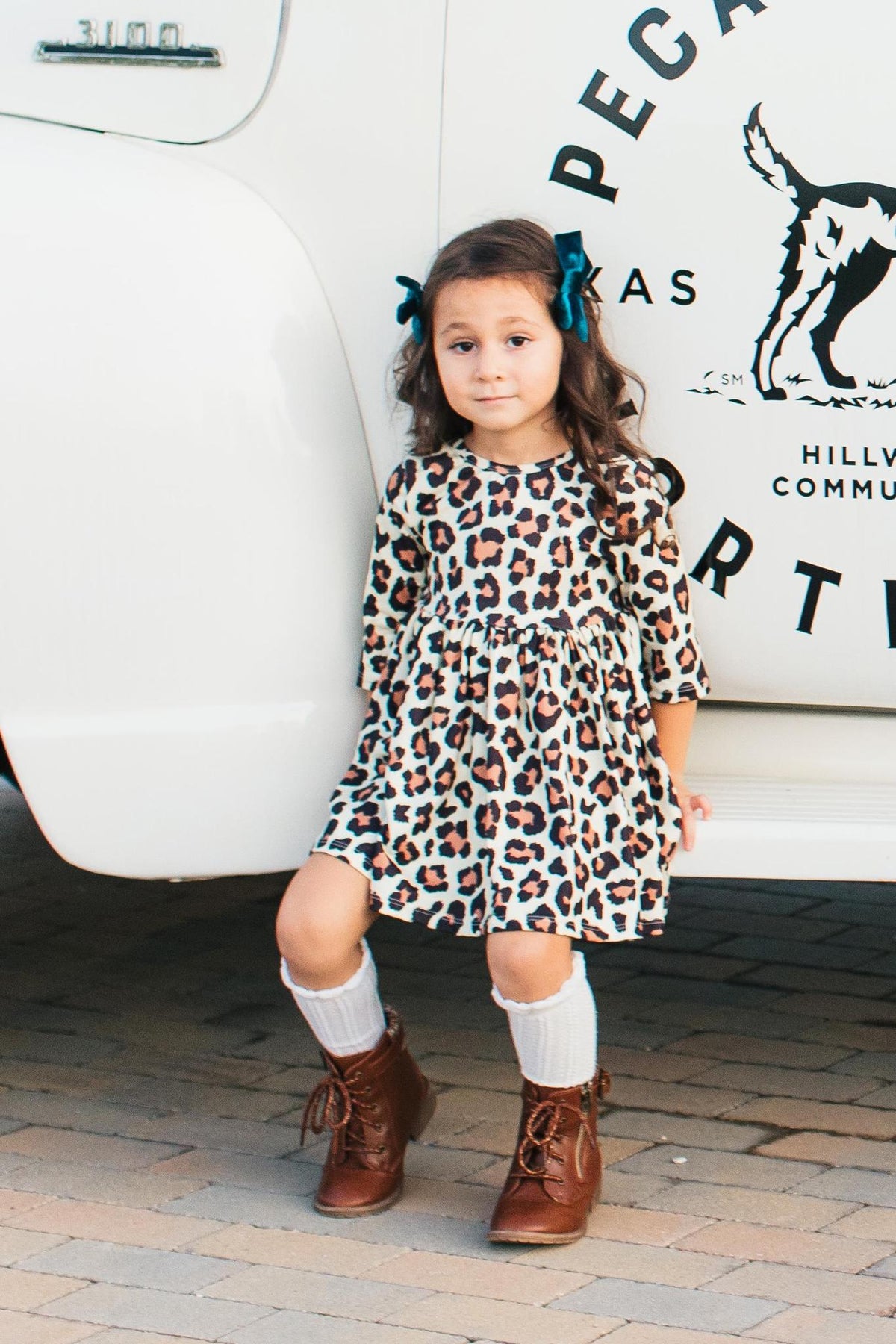 Wild One 3/4 Sleeve Pocket Twirl Dress - Image 3
