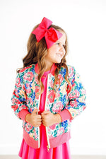 Wildflower Wishes Satin Jacket - Image 2