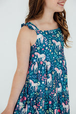 Wish Upon a Unicorn Ruffle Maxi Dress - Image 3