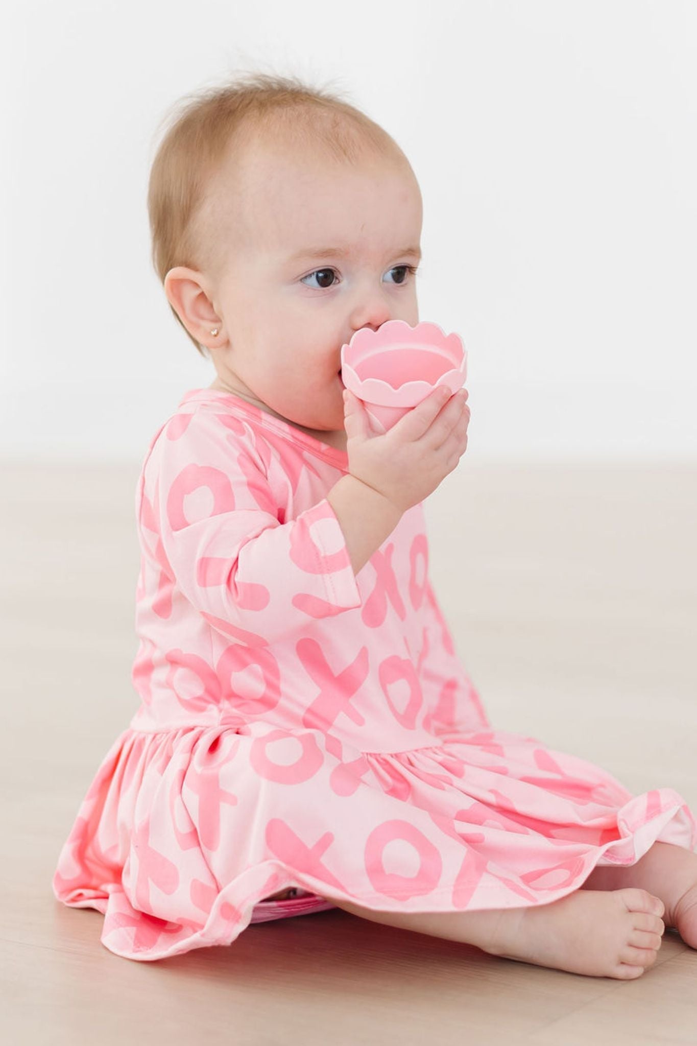 XOXO 3/4 Sleeve Twirl Bodysuit - Image 5