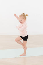 Zen Pink Full-Zip Ruffle Active Jacket - Image 3