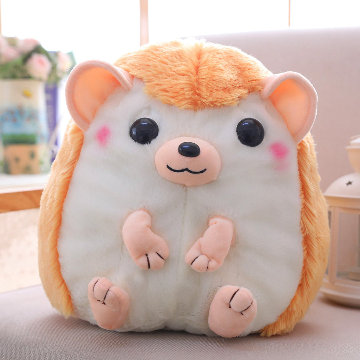 New Cute Cartoon Hedgehog Schoolbag Student Plush Toy - Cindi Book