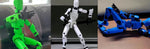 Multi-Jointed Movable Shapeshift Robot 2.0 3D Printed Mannequin Dummy Action Model Doll Toy Kid Gift - Cindi Book