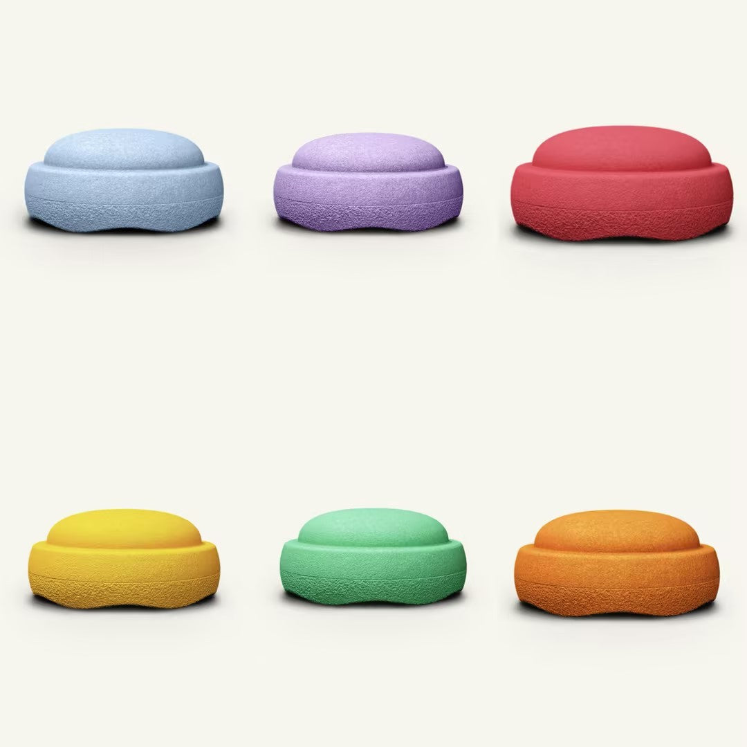 Round Rainbow Stepping Stone Sensory Toy - Cindi Book