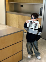 Autumn Korean Style Children's Retro Washed Boys' Jeans Baby Loose Trousers Fashion - Cindi Book