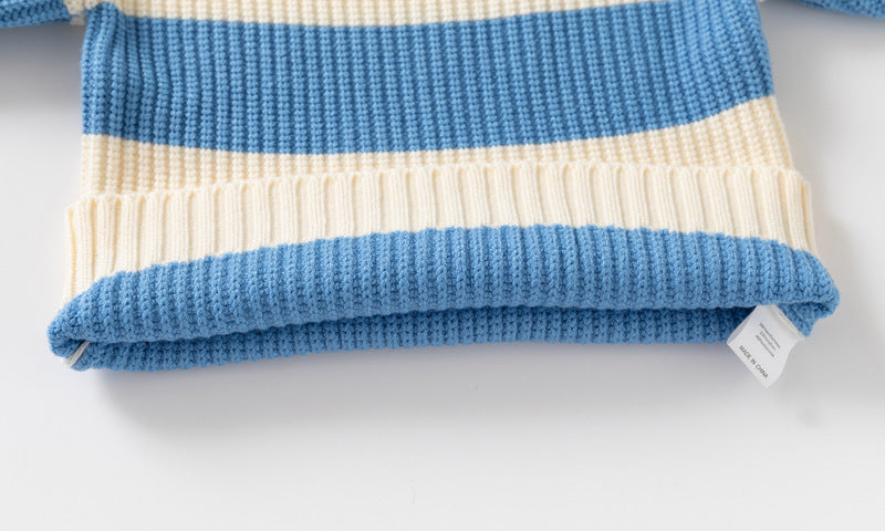 Children Toddler Thick Needle Warm Bottoming Sweater - Cindi Book