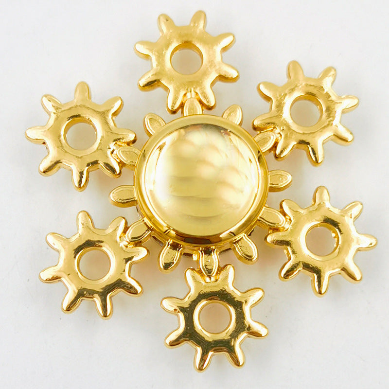 Zinc Alloy Electroplating Colorful Fingertip Top - Cindi Book