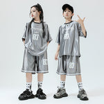 Hip Hop Children's Performance Hip Hop Glossy Loose Outfit - Cindi Book
