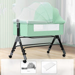 Baby Splicing Portable Multifunctional Mobile Folding Cradle Bed - Cindi Book