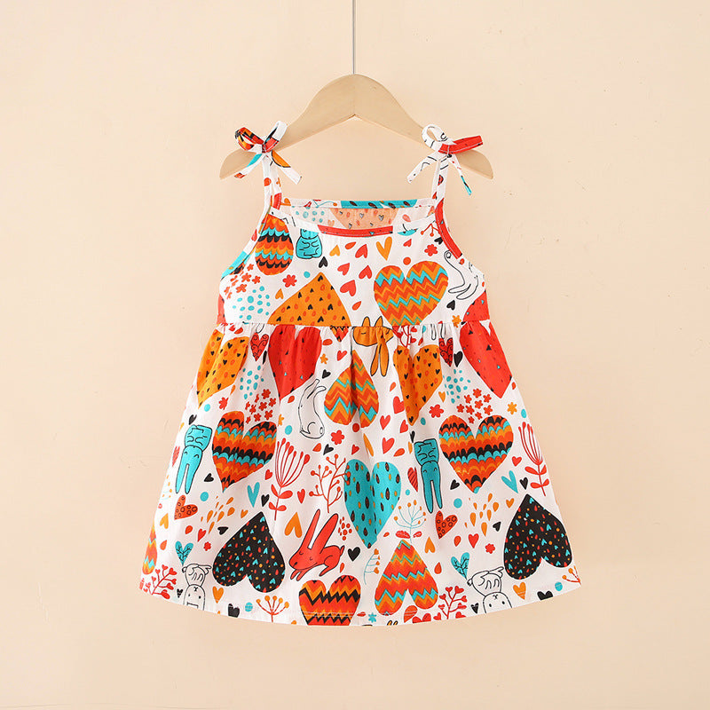 Children's Ins Style Princess Suspender Dress - Cindi Book