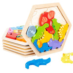 Children's Animal Fruit Creative Three-dimensional Puzzle Puzzle Educational Toys - Cindi Book