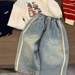 Children's Jeans Spring And Autumn Loose - Cindi Book