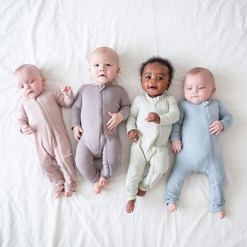 Bamboo Fiber Baby Clothes Newborn  Bodysuit - Cindi Book