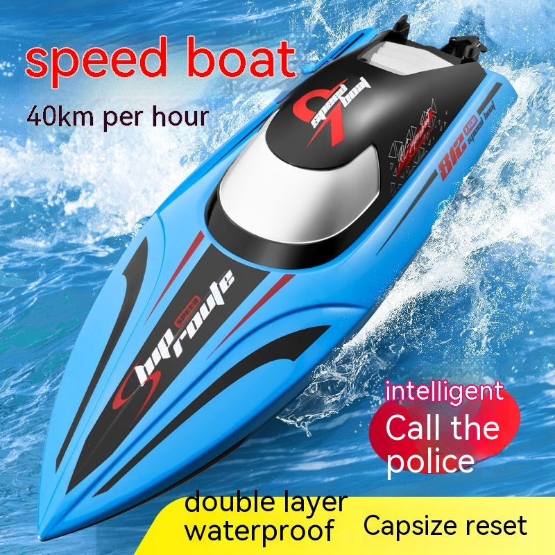 Remote-control Ship Toy Endurance Electric High-speed Speedboat Model - Cindi Book