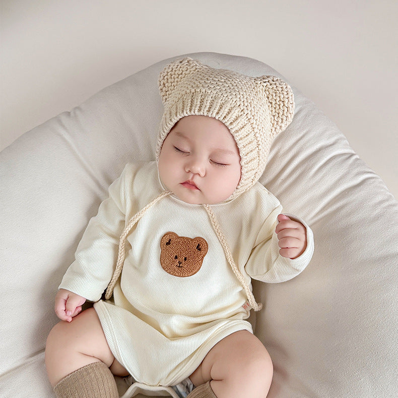 Baby Cute Cartoon Ear Protection Hat
