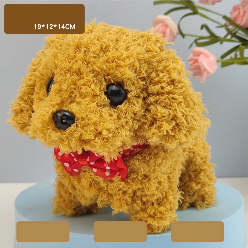 Simulation Electric Dog Plush Children's Toy - Cindi Book